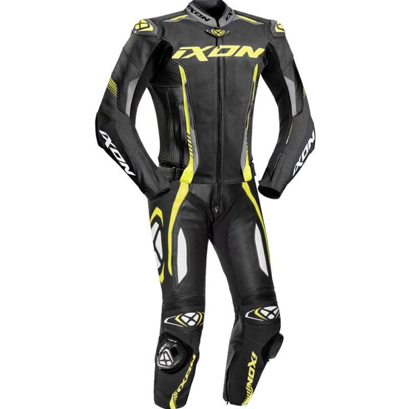 IXON Mono 2 piezas Vortex 2 Negro/Gris/Amarillo Fluor