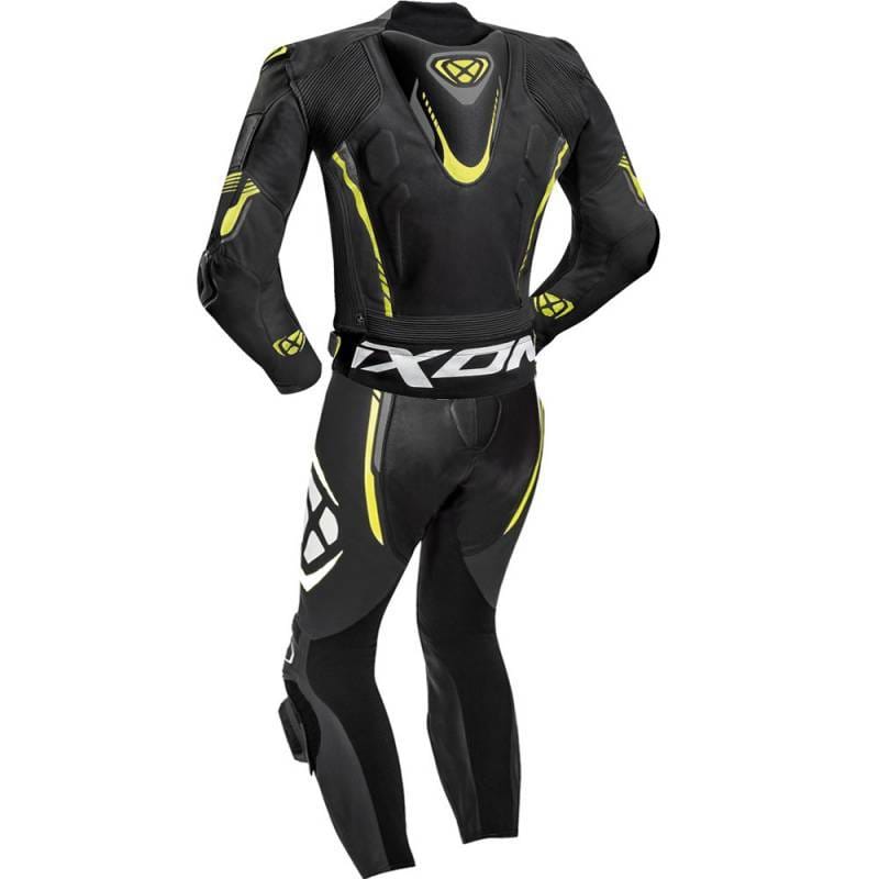 IXON Mono 2 piezas Vortex 2 Negro/Gris/Amarillo Fluor