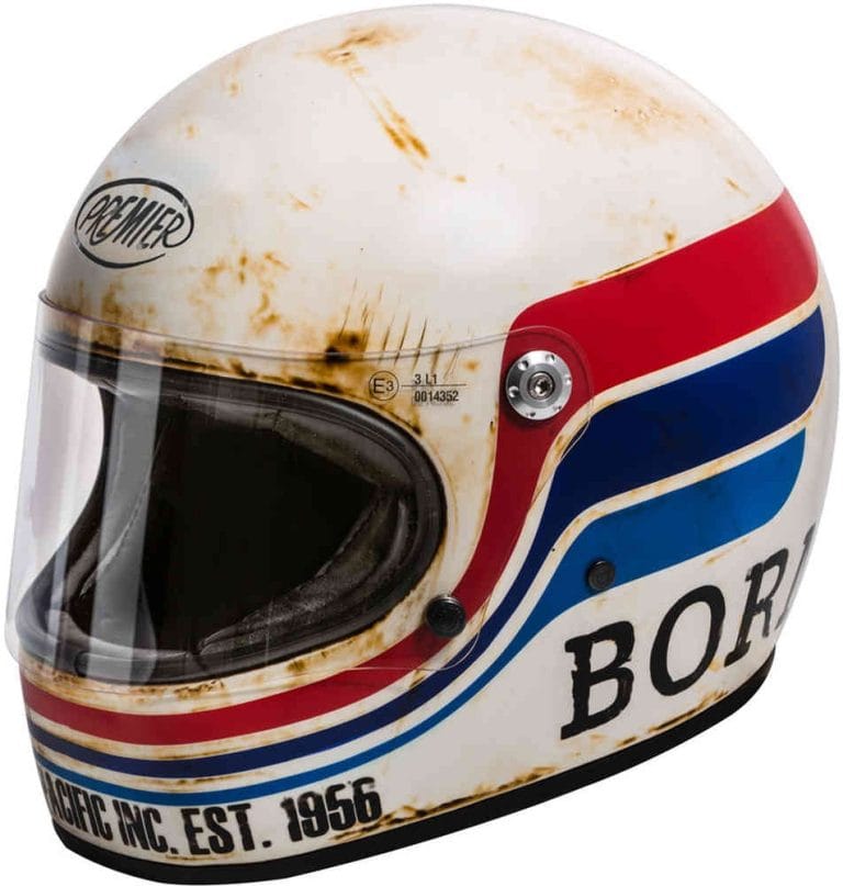 PREMIER Casco Trophy BTR 8 Blanco