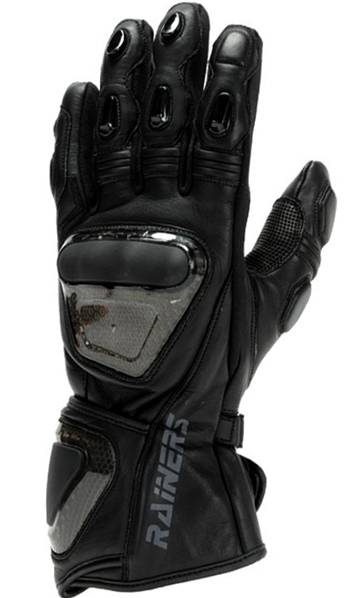 RAINERS Guantes Adam Negro