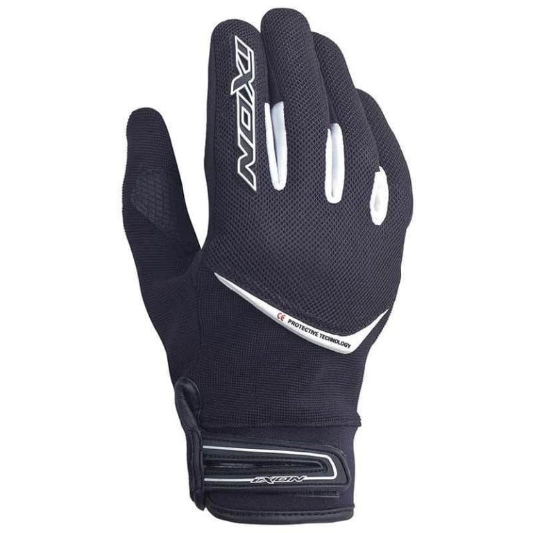 IXON Guantes RS Slick Negro/Blanco
