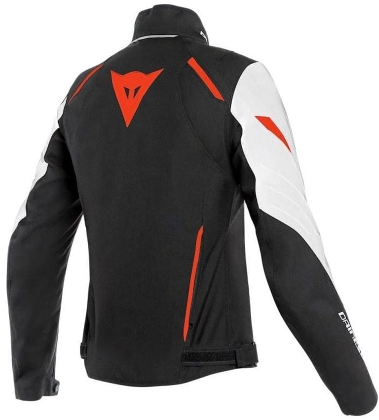 DAINESE Chaqueta Laguna Seca 3 Lady D-Dry Negro/Rojo Lava/Blanco