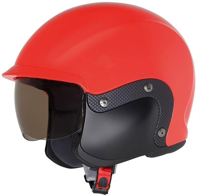 SUOMY Casco 3Logy Rojo Fluor/ Negro