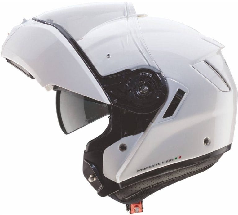 CABERG Casco Levo Blanco Metal