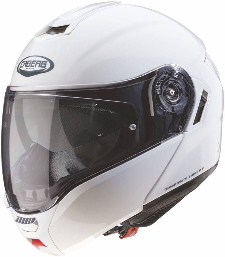 CABERG Casco Levo Blanco Metal