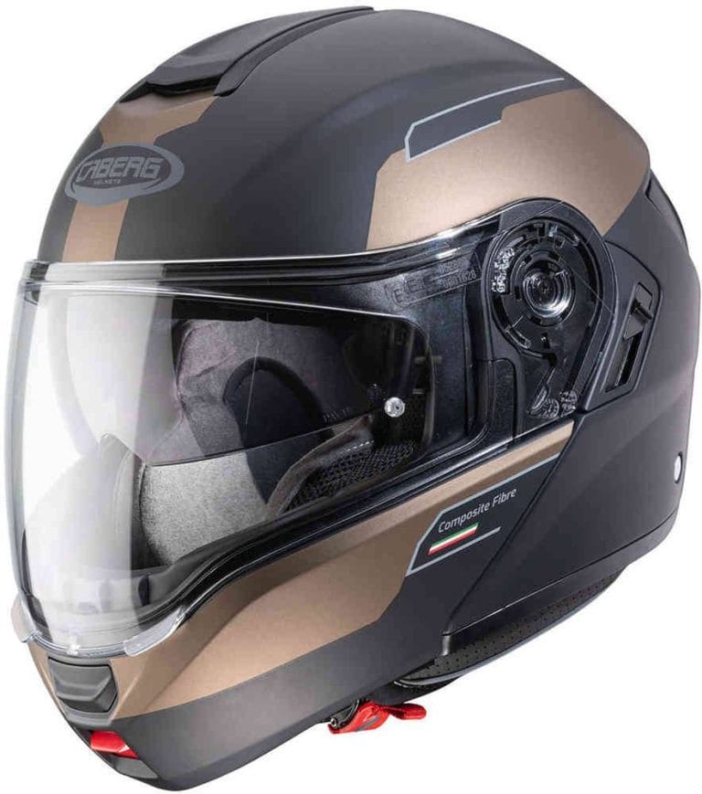 CABERG Casco Levo Prospect Negro Mate/Bronce