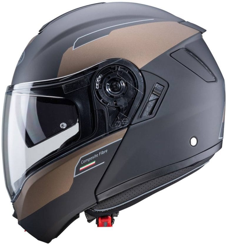 CABERG Casco Levo Prospect Negro Mate/Bronce