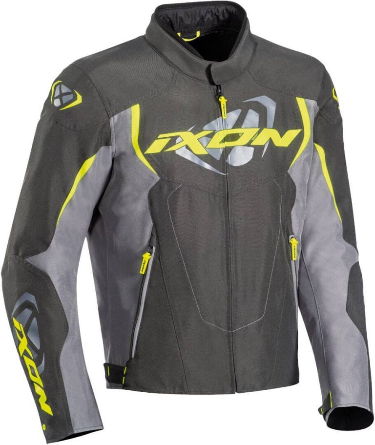 IXON Chaqueta Cobra Gris/Amarillo Fluor