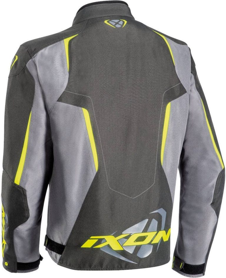 IXON Chaqueta Cobra Gris/Amarillo Fluor