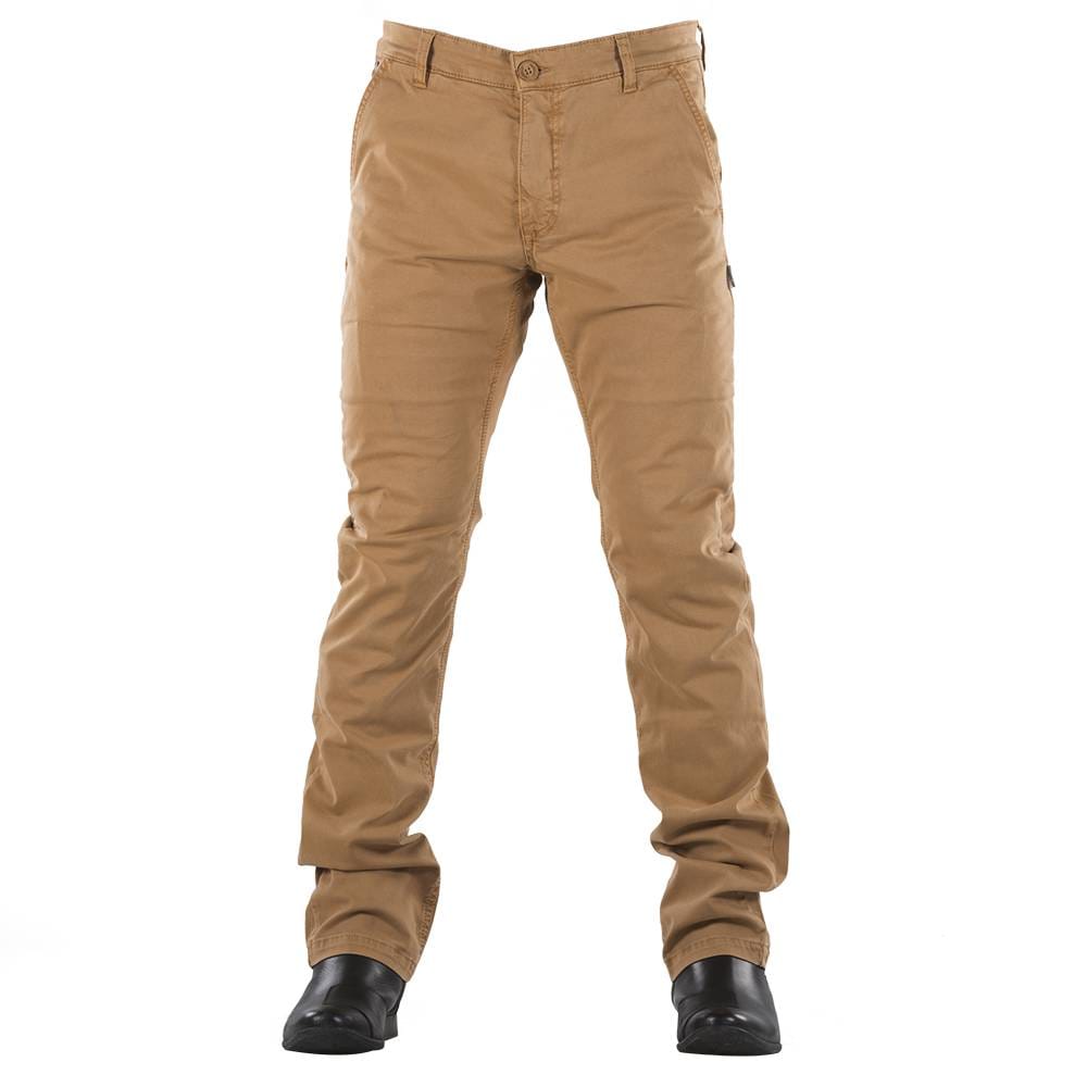 OVERLAP Pantalón Chino Camel