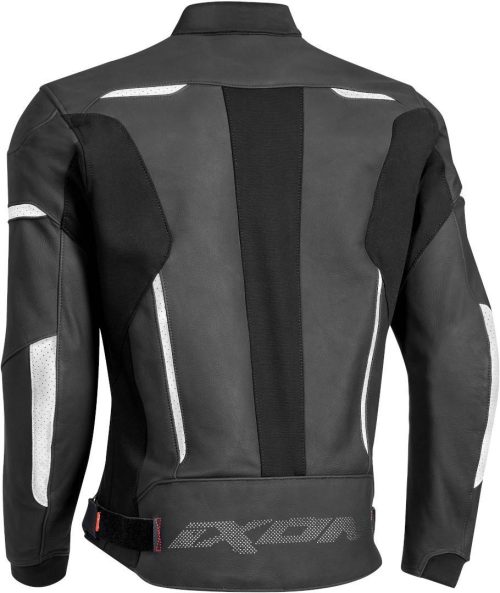 IXON Chaqueta Rhino Negro/Blanco