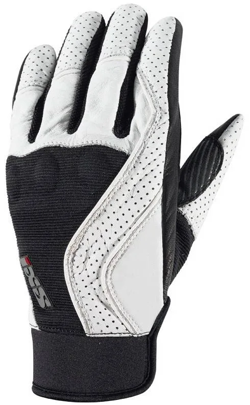 IXS Guantes Dorado Negro/Blanco