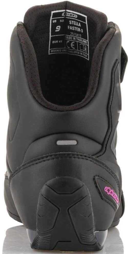 ALPINESTARS Botín Stella Faster 3 Lady Negro/Fucsia