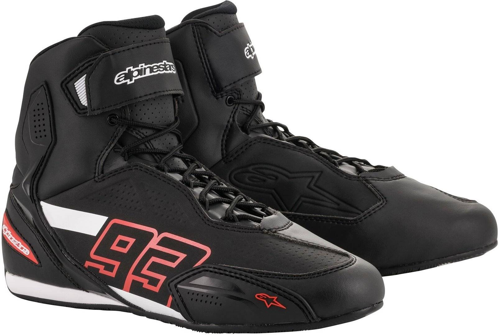 ALPINESTARS Botín Austin Riding (MM93) Negro/Rojo