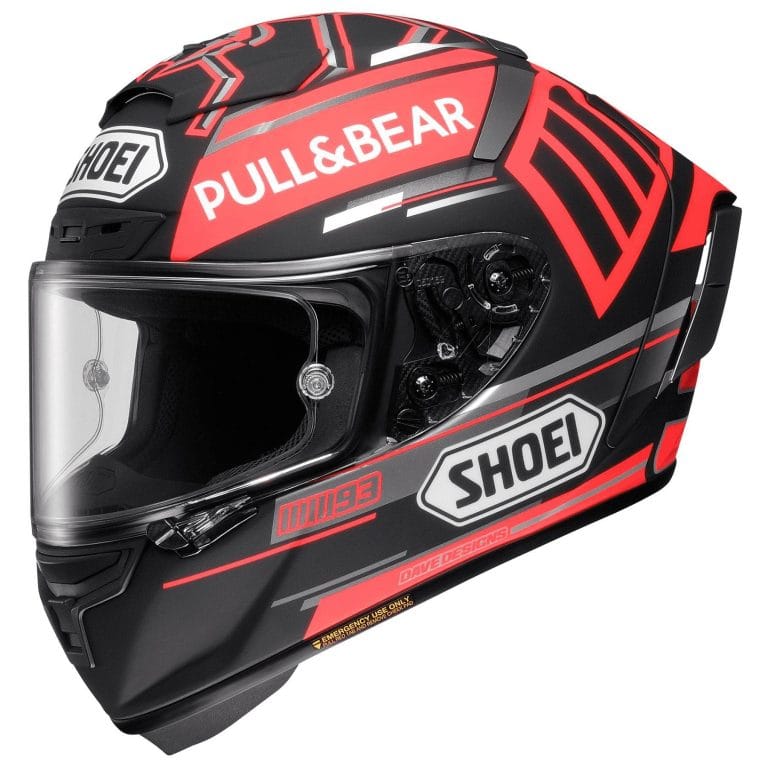 SHOEI Casco X-Spirit 3 Marquez 6 Negro/Rojo
