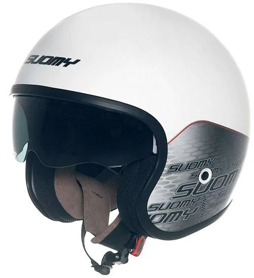 Suomy Jet 70's Home White