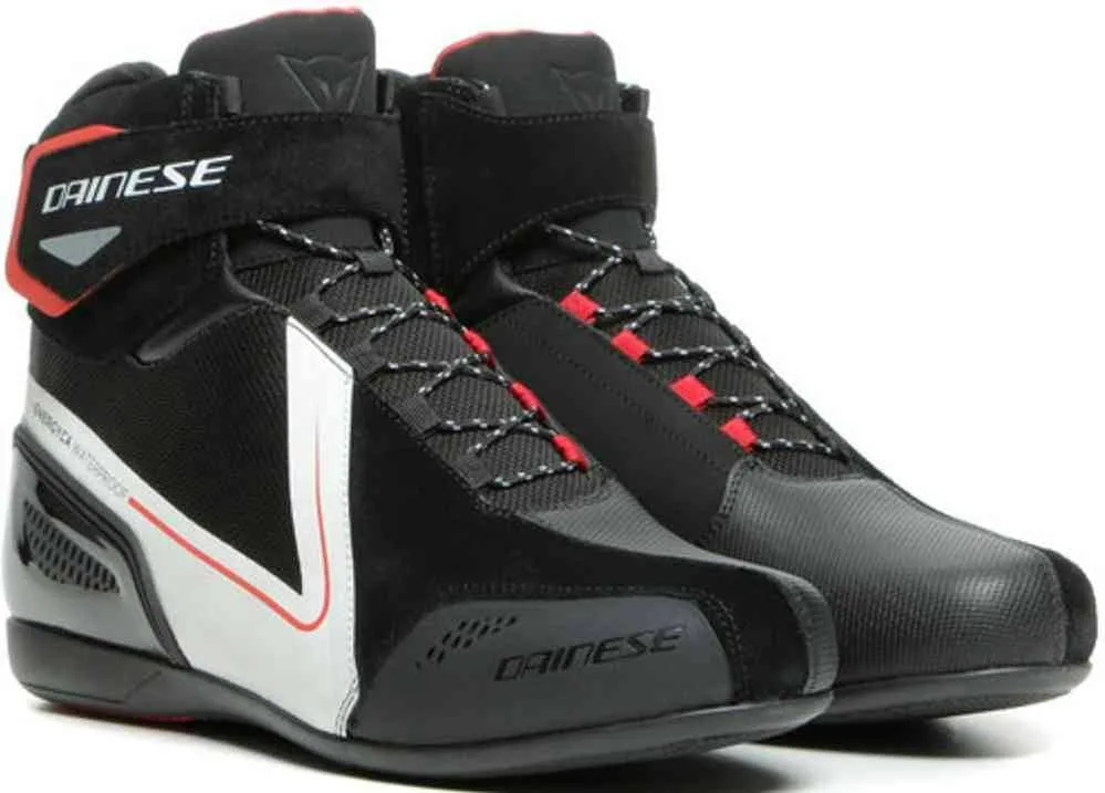 DAINESE Botín Energyca D-WP Negro/Blanco/Rojo Lava