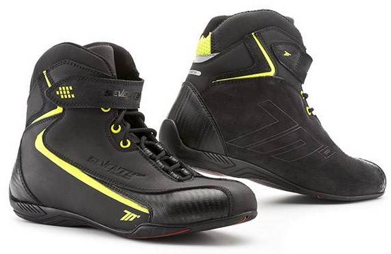 SEVENTY Botín SD-BC6 Negro/Amarillo Fluor