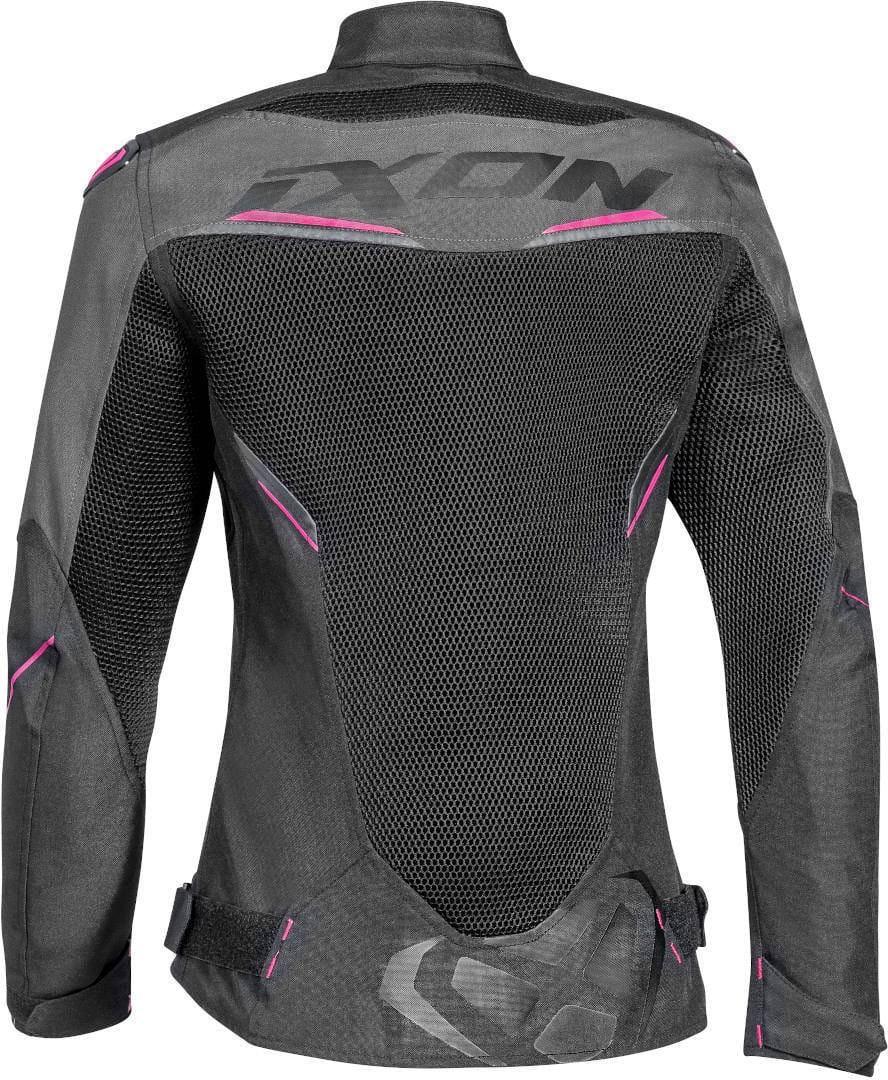 IXON Chaqueta Draco Lady Negro/Rosa