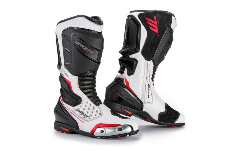 SEVENTY Botas SD-BR1 Blanco/Rojo