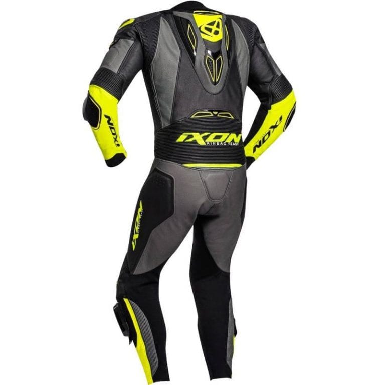 IXON Mono 1 pieza Vendetta Negro/Gris/Amarillo Fluor