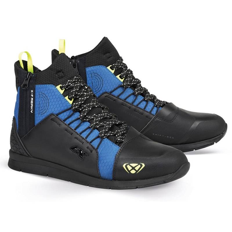 IXON Botín Freaky WP Negro/Azul/Amarillo Fluor