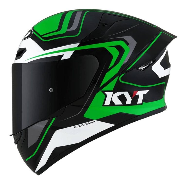KYT Casco TT-Course Overtech Negro/Verde