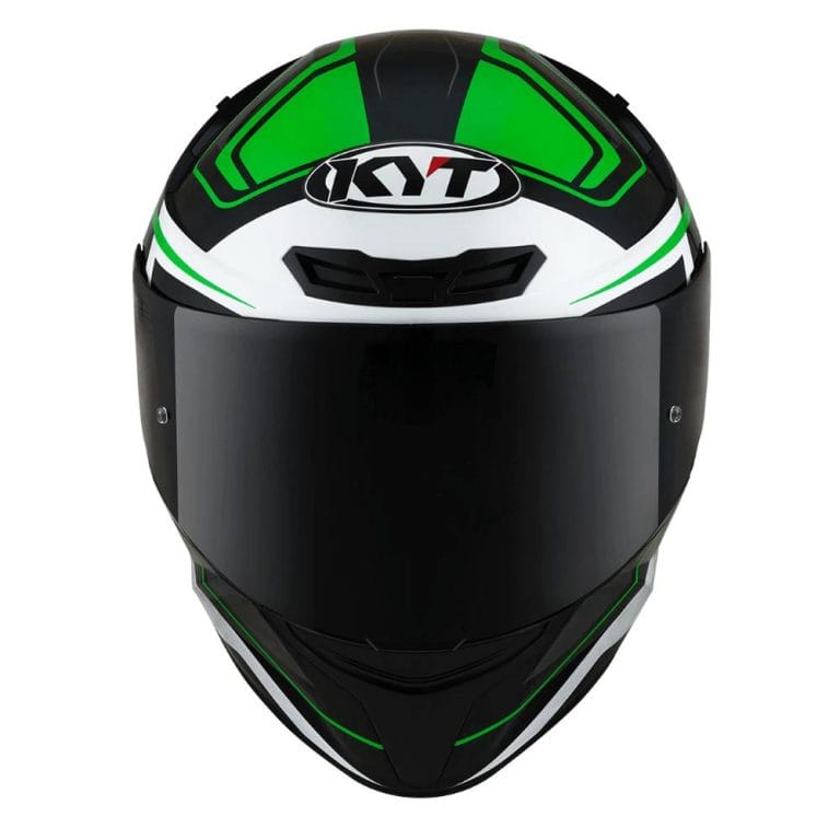 KYT Casco TT-Course Overtech Negro/Verde
