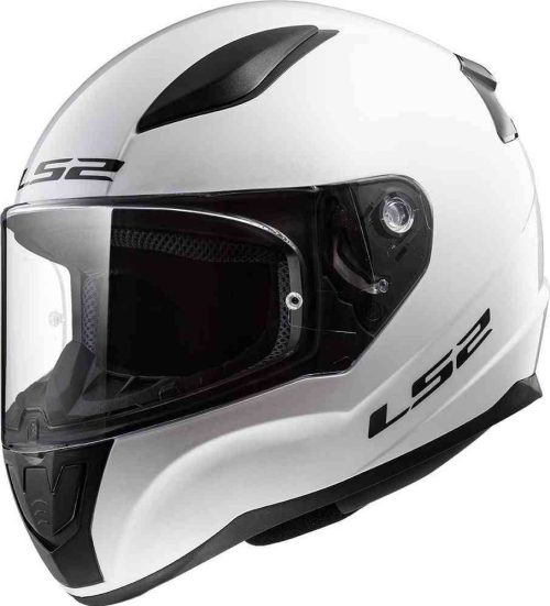 LS2 Casco Niño FF353J Rapid Mini Solid Blanco