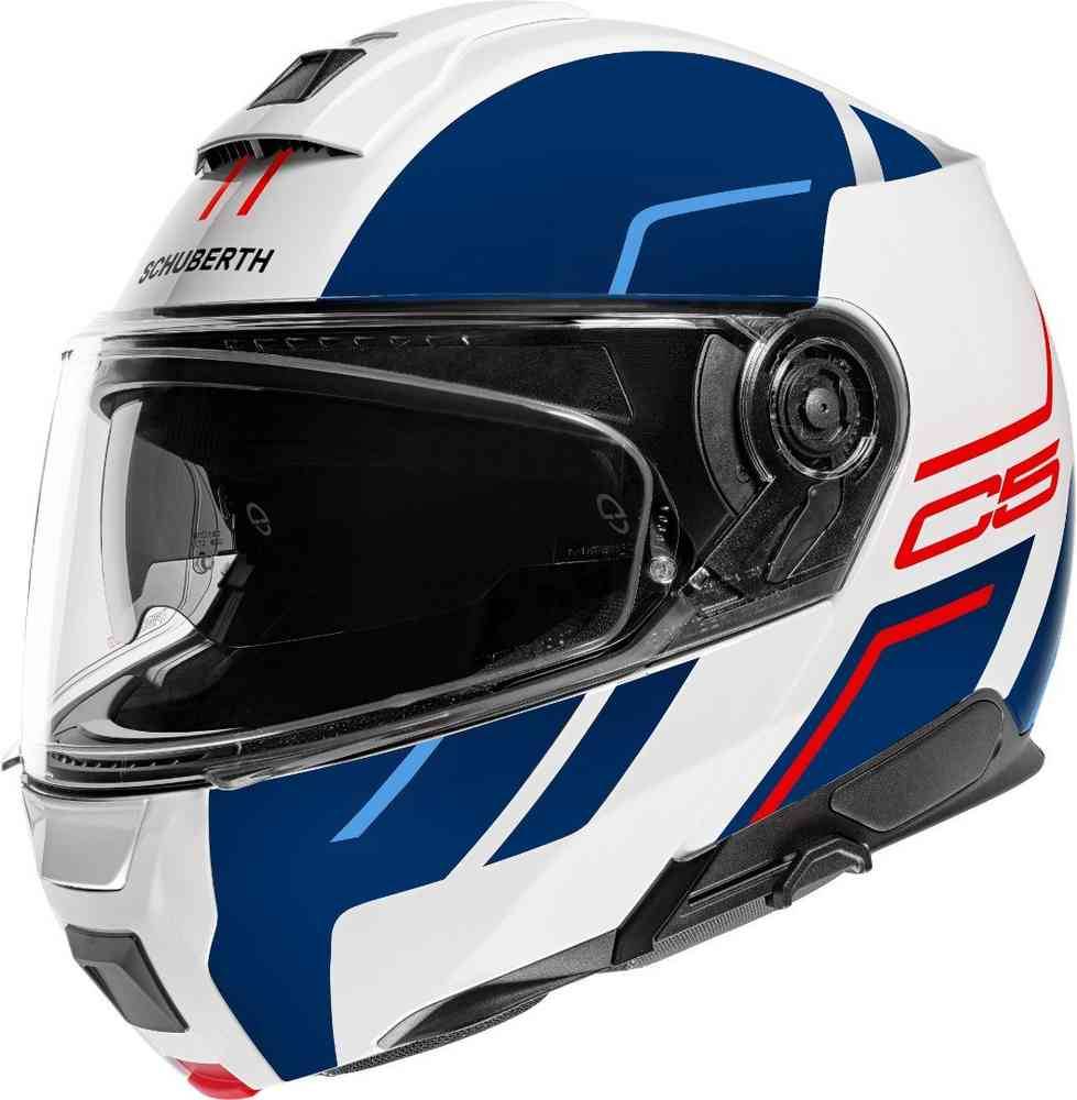 SCHUBERTH Casco C5 Master Azul/Blanco/Rojo