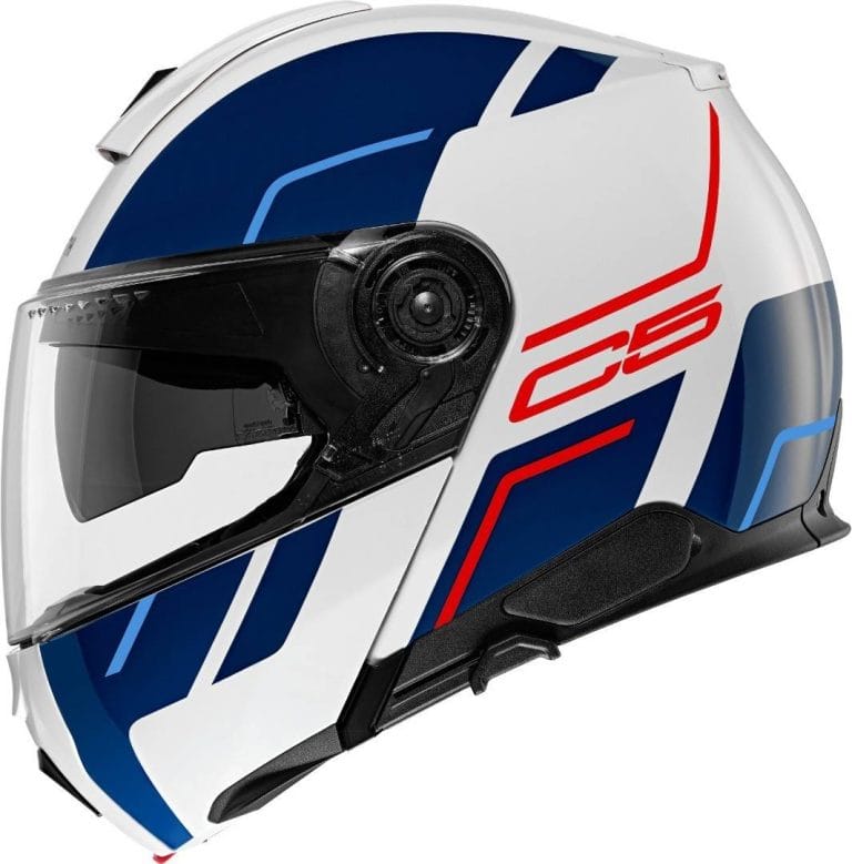 SCHUBERTH Casco C5 Master Azul/Blanco/Rojo