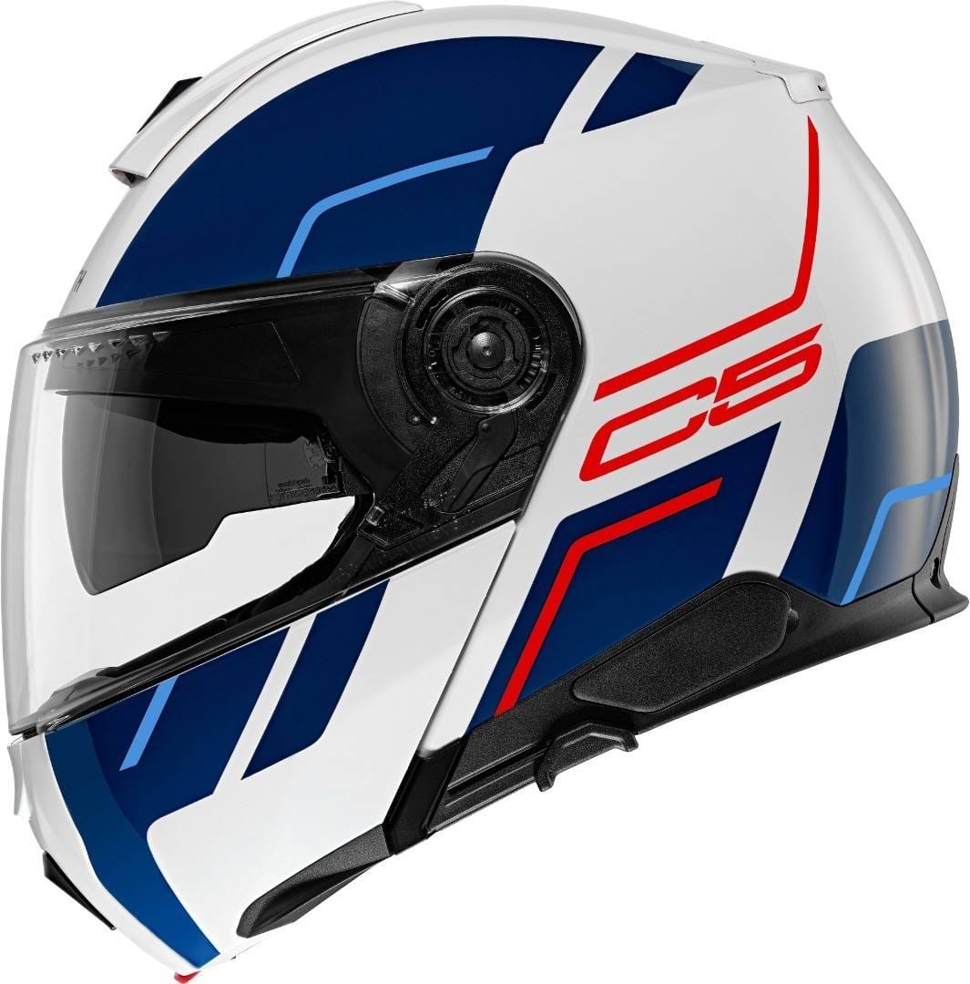 SCHUBERTH Casco C5 Master Azul/Blanco/Rojo