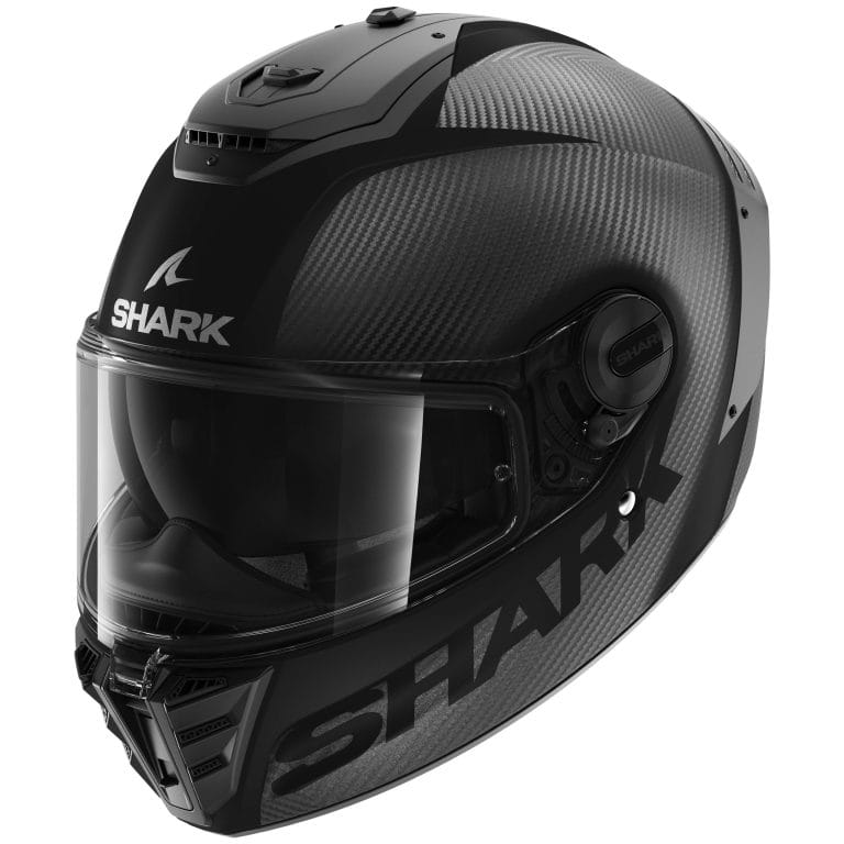 SHARK Casco Spartan RS Carbon Skin Negro Mate