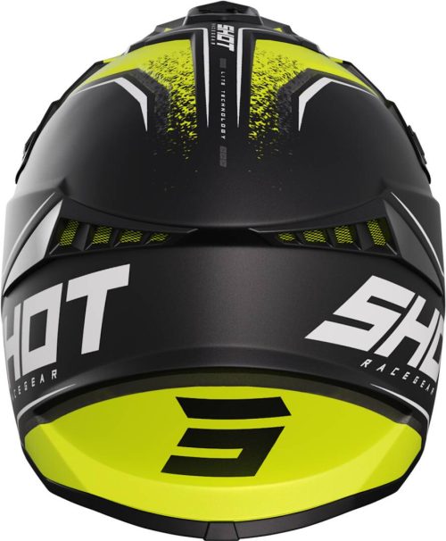 SHOT Casco Prism Negro/Amarillo Fluor