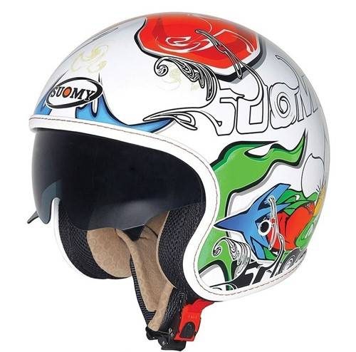SUOMY Casco 70's Drake Blanco