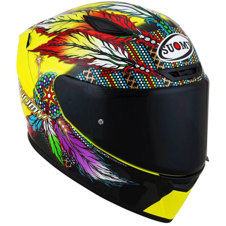 SUOMY Casco Track-1 Chieftain Multi Amarillo
