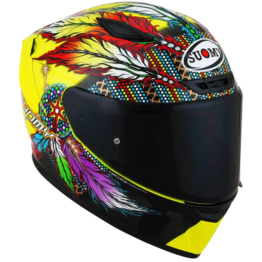 SUOMY Casco Track-1 Chieftain Multi Amarillo