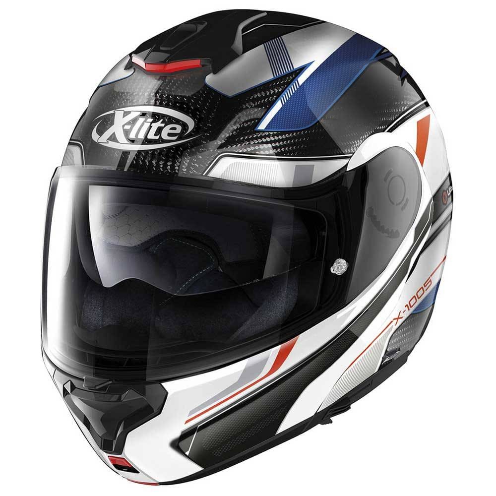 X-LITE Casco X-1005 Ultra Carbon Powertrain 41 Azul/Blanco/Rojo