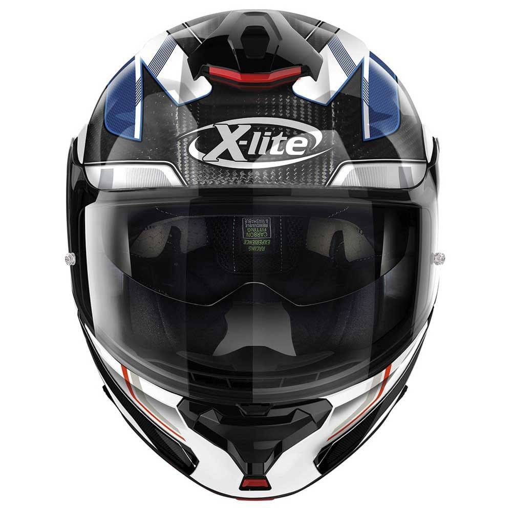 X-LITE Casco X-1005 Ultra Carbon Powertrain 41 Azul/Blanco/Rojo