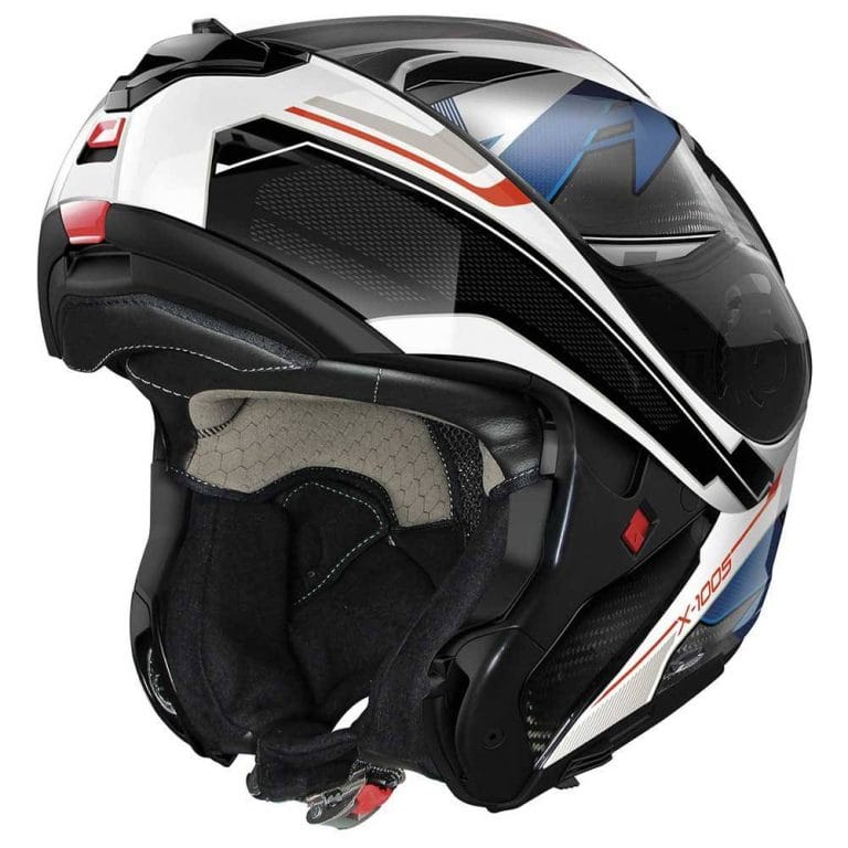 X-LITE Casco X-1005 Ultra Carbon Powertrain 41 Azul/Blanco/Rojo