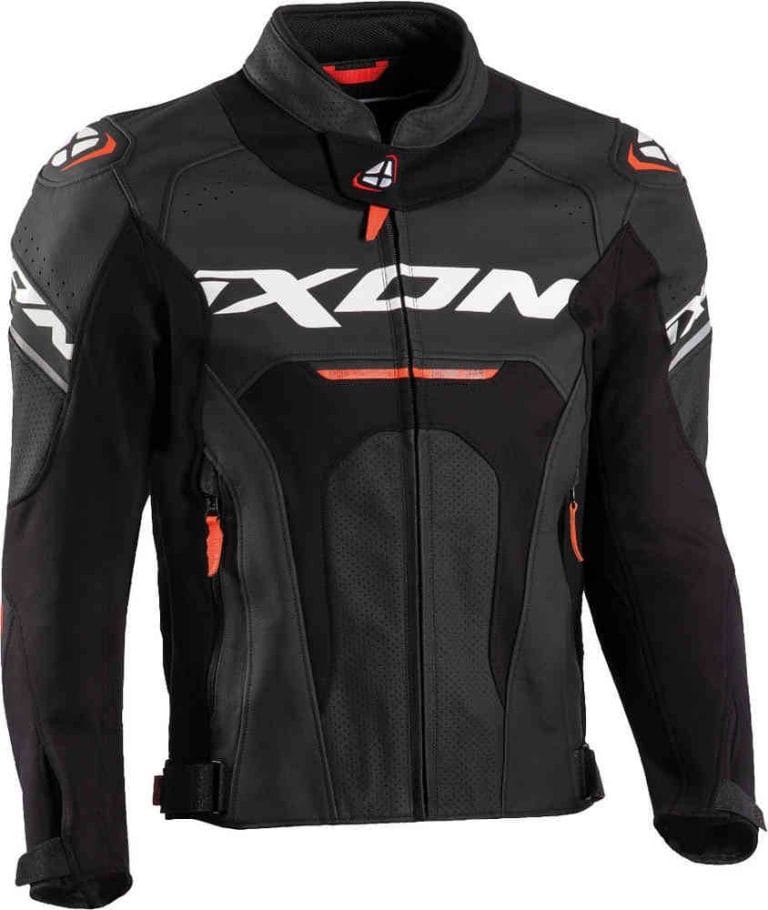 IXON Chaqueta Jackal Negro/Blanco/Rojo