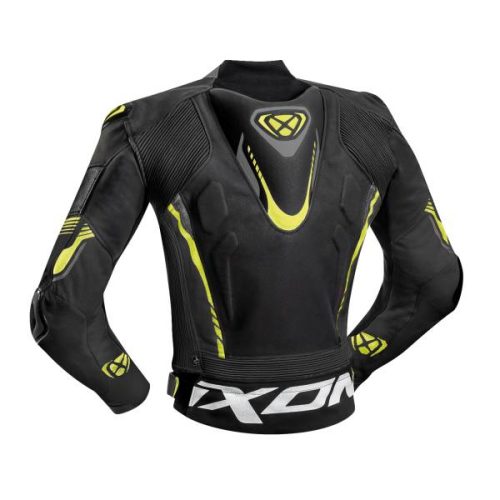 IXON Chaqueta Vortex 2 Negro/Gris/Amarillo Fluor