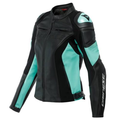DAINESE Chaqueta Racing 4 Lady Negro/Verde Acqua