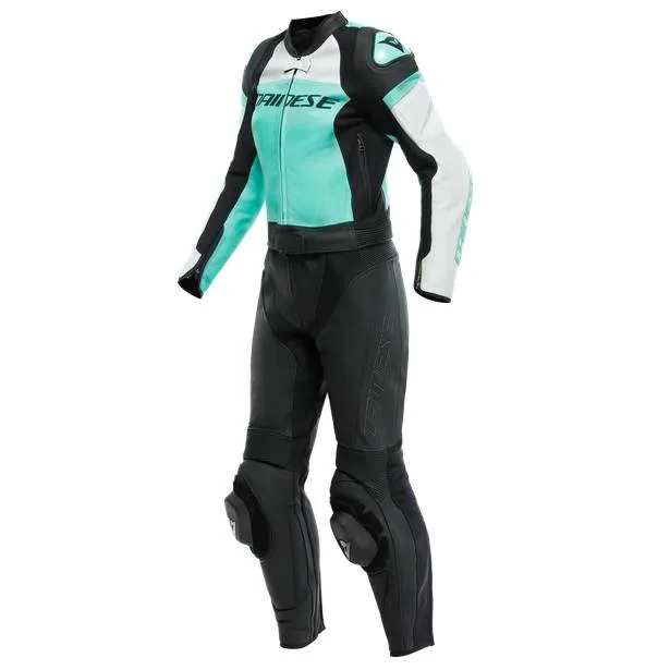 DAINESE Mono 2 piezas Mirage Lady Negro/Acqua/Gris Glaciar