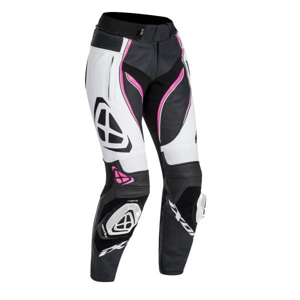 IXON Pantalón Vortex Lady Negro/Blanco/Fucsia