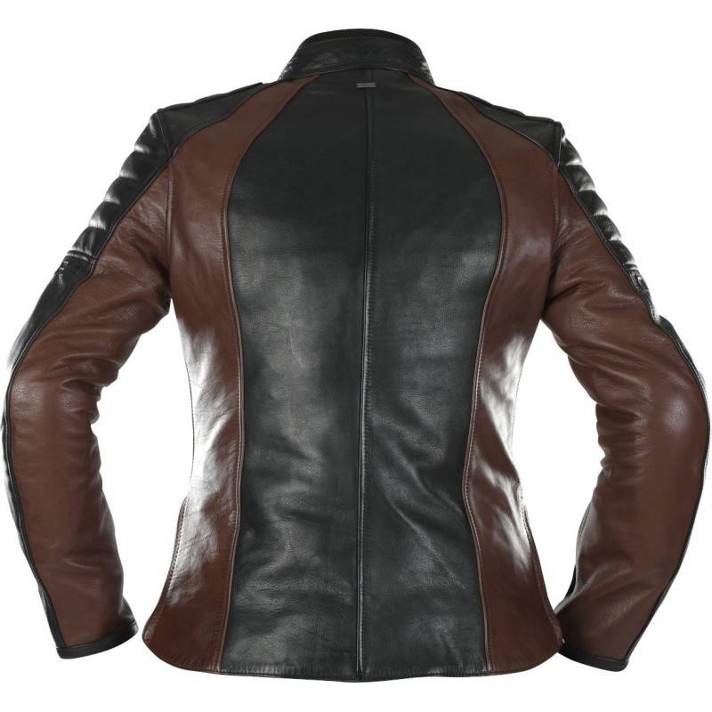 OVERLAP Chaqueta Tina Lady Negro/Marrón