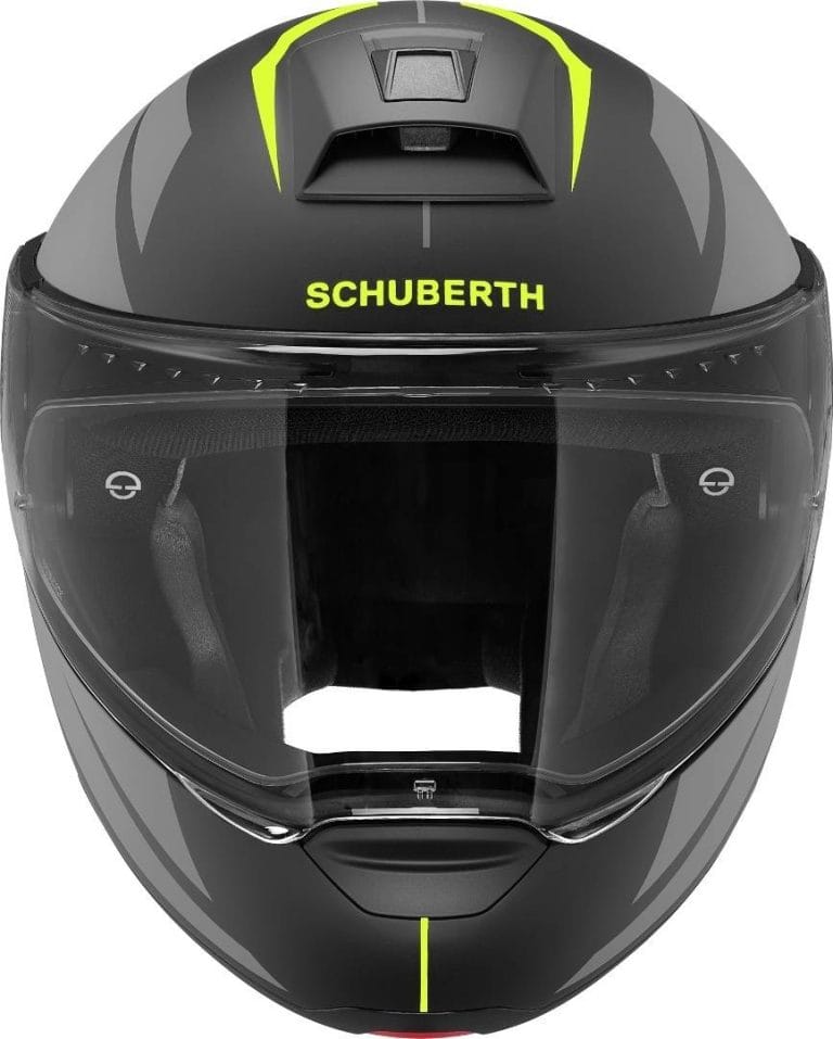 SCHUBERTH Casco C4 Pro Merak Negro Mate/Amarillo
