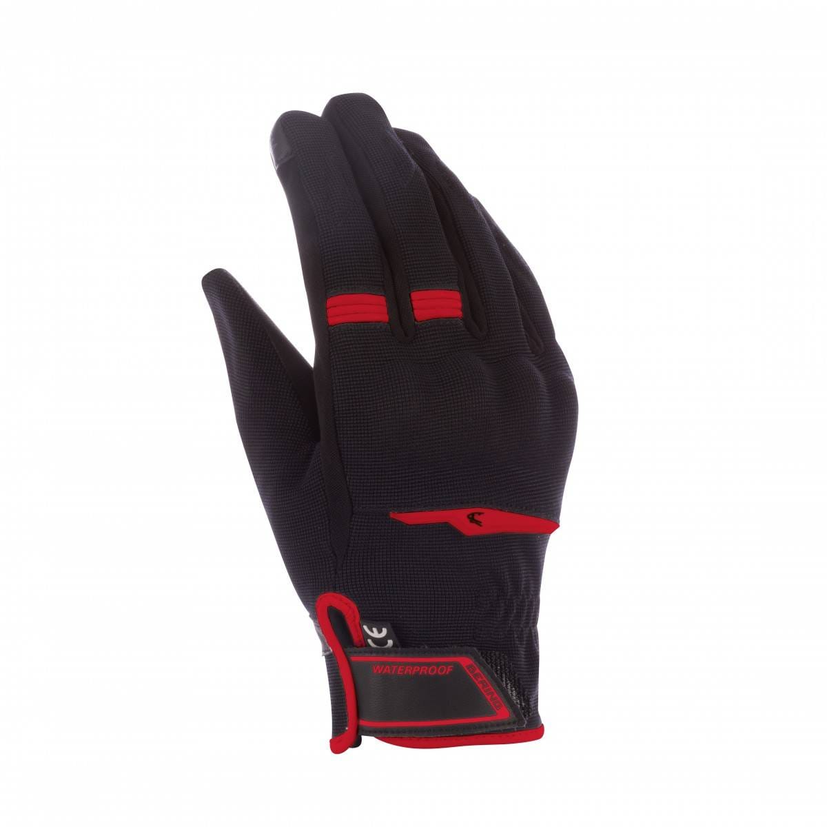 BERING Guantes Borneo Evo Negro/Rojo