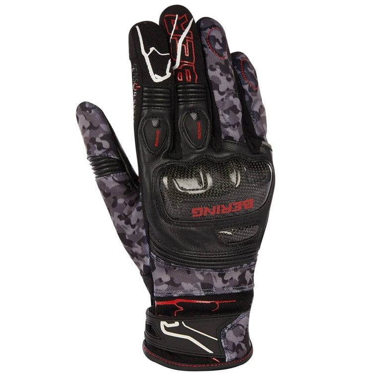 BERING Guantes Cortex Negro/Camo