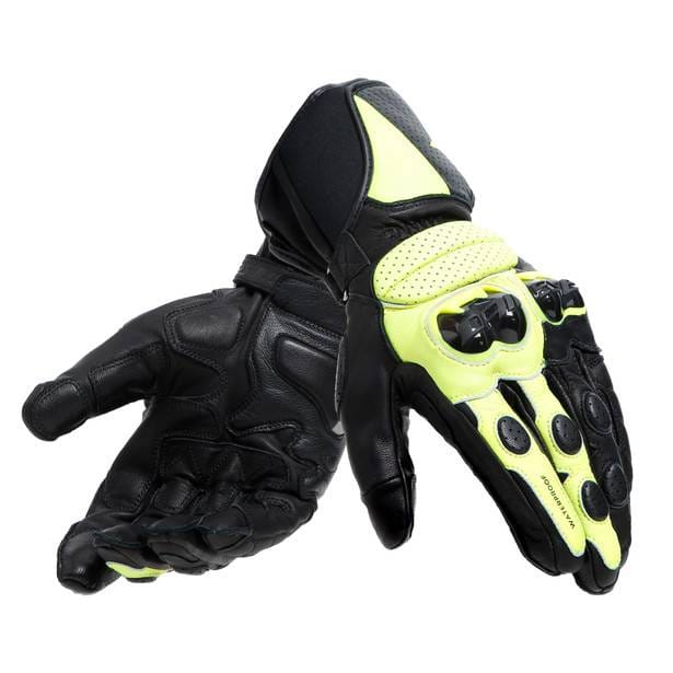 DAINESE Guantes Impeto D-Dry Negro/Amarillo Fluor